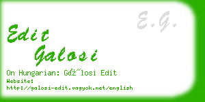 edit galosi business card